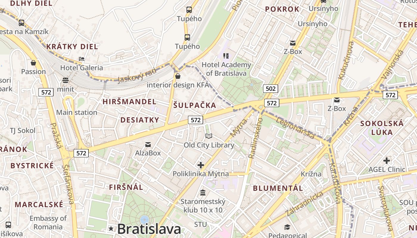 map